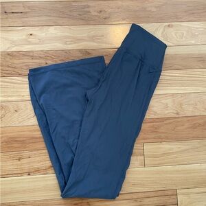 Sweaty Betty Blue Activewear Yoga Pants with Flare